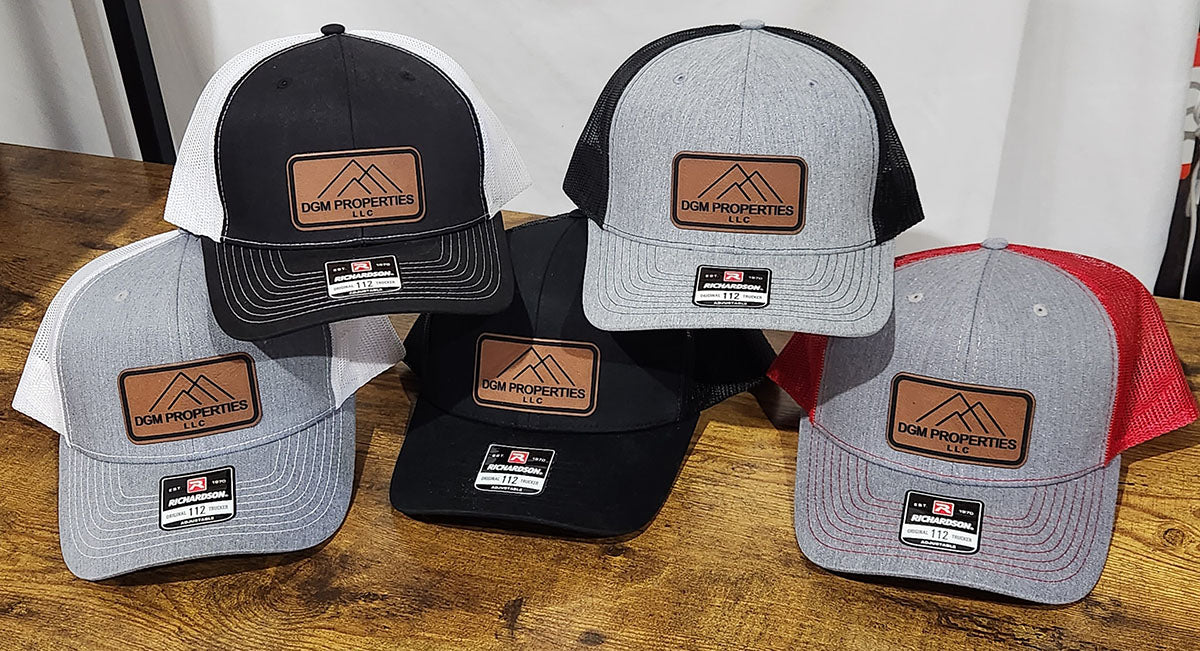 Custom Richardson Hat - Leather patch