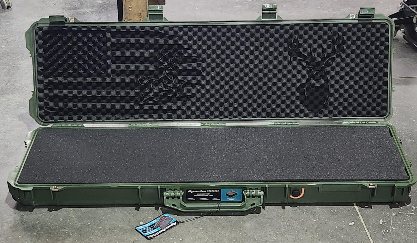 APACHE 9800 Weatherproof Protective Rifle Case, Long