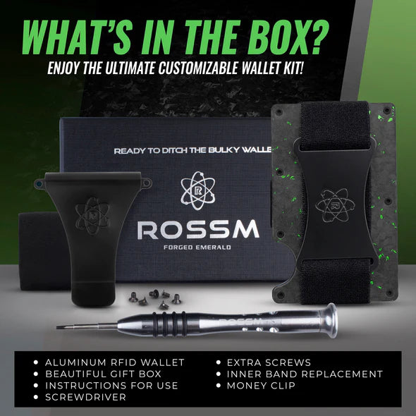 Rossm Forged Rfid Wallet