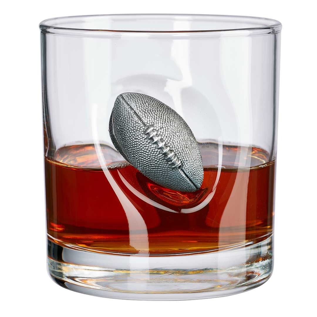 Ben Shot Football Glass