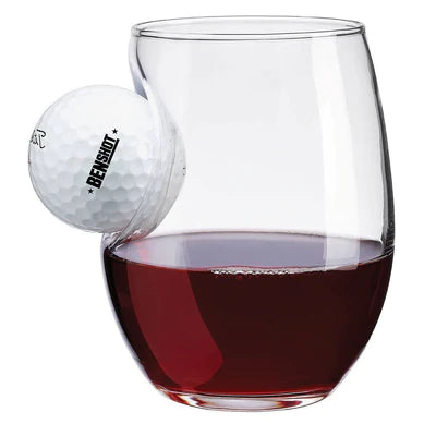 Ben Shot Golf Ball Glasses