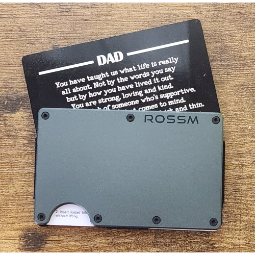 Dad Wallet Card