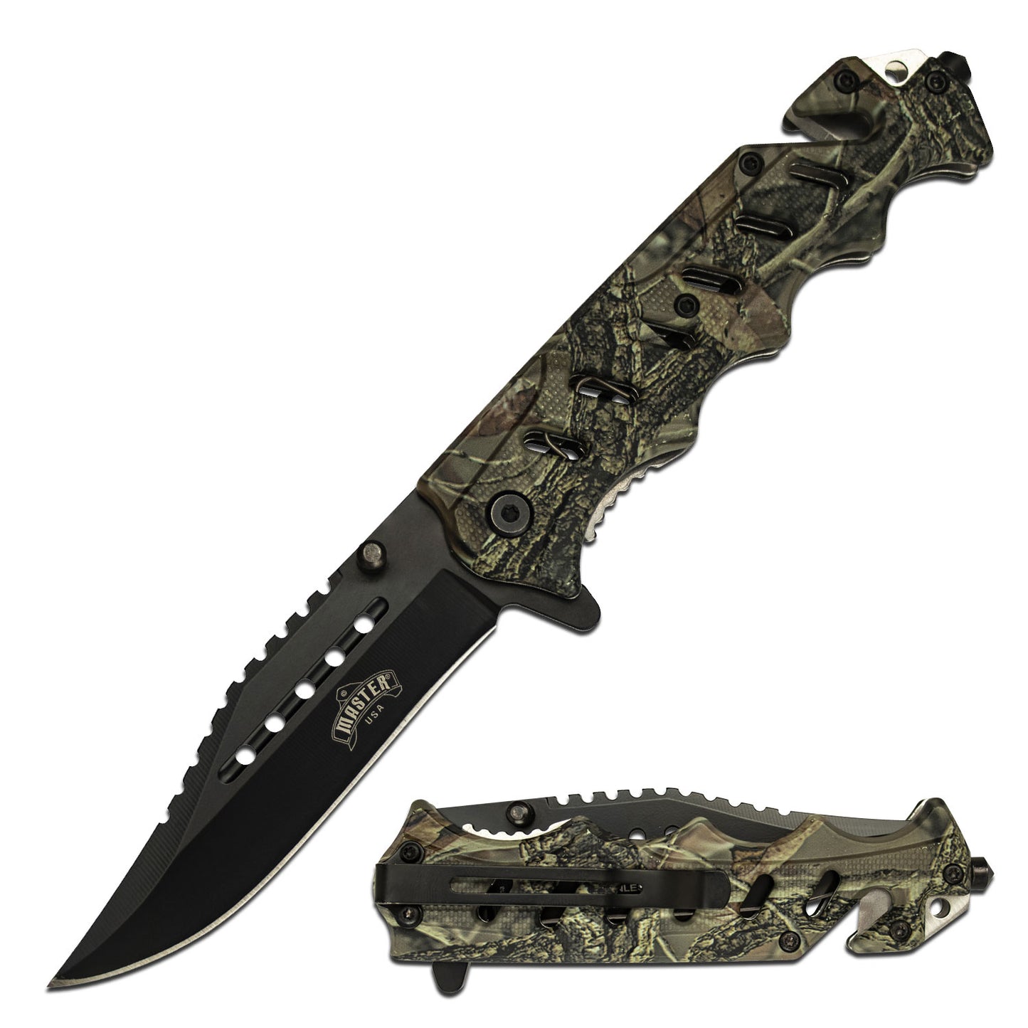 MASTER USA - SPRING ASSISTED KNIFE - MU-A124B
