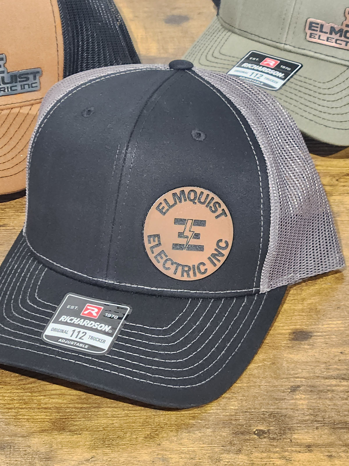 Custom Richardson Hat - Leather patch