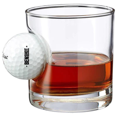 Ben Shot Golf Ball Glasses